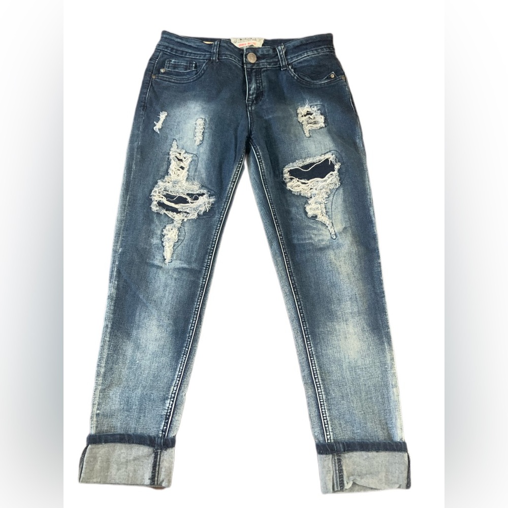 Hot Kiss Cropped Jeans